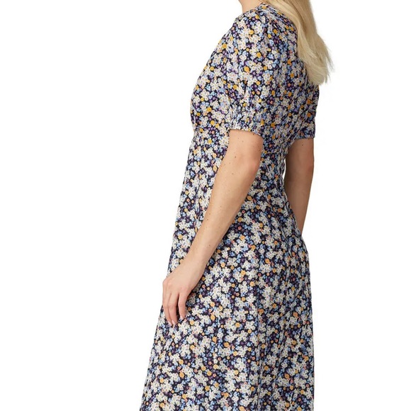 ROAM Floral Print Corsica Dress Multicolor - Picture 5 of 9
